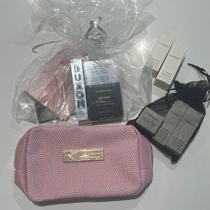 Makeup case plus extras